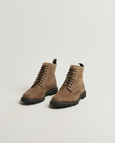 Pre-owned Crockett & Jones Kelso Natural Rough-Out Suede Boots UK9 - EU43 – Beige