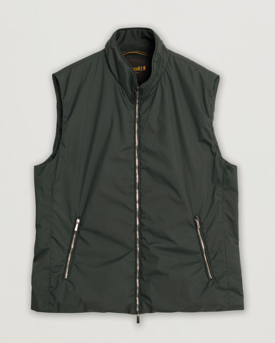 Pre-owned MooRER Senio Padded Vest Forest – Vihreä