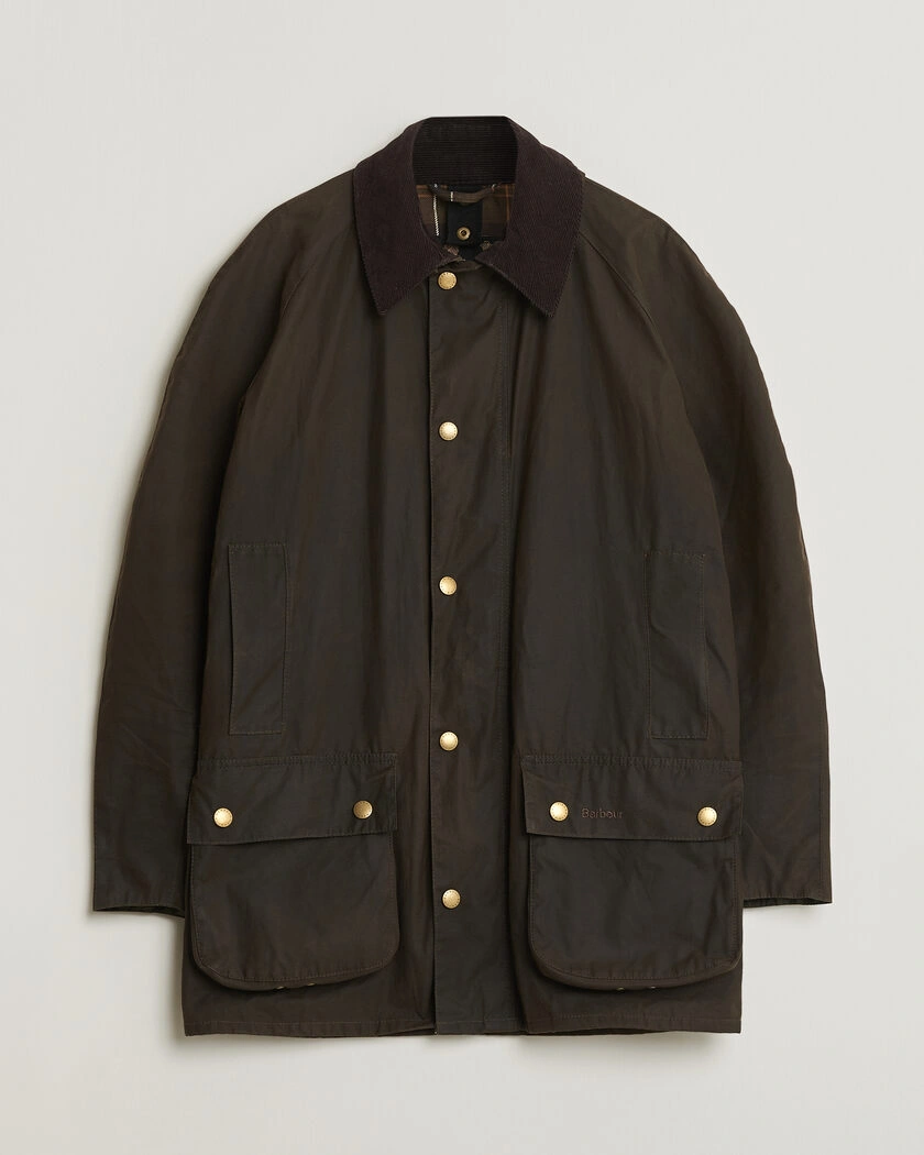 Pre-owned Barbour Lifestyle Beausby Waxed Jacket Olive S – Vihreä