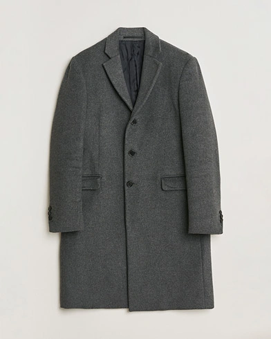 Pre-owned Acne Studios Gavin Wool Coat Grey 48 – Harmaa