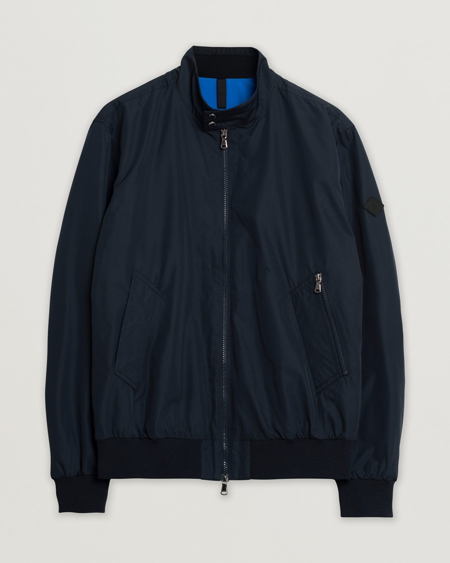Pre-owned J.Lindeberg Derek Poly Harrington Jacket Navy – Sininen