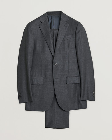 Pre-owned Ermenegildo Zegna Wool Suit Grey 44 – Harmaa