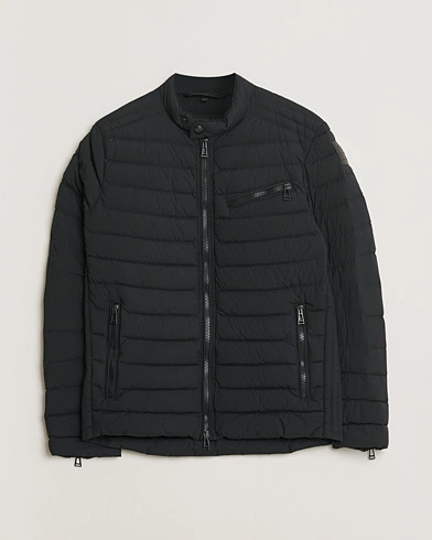 Pre-owned Belstaff Tamworth Stretch Down Jacket Black 46 – Musta