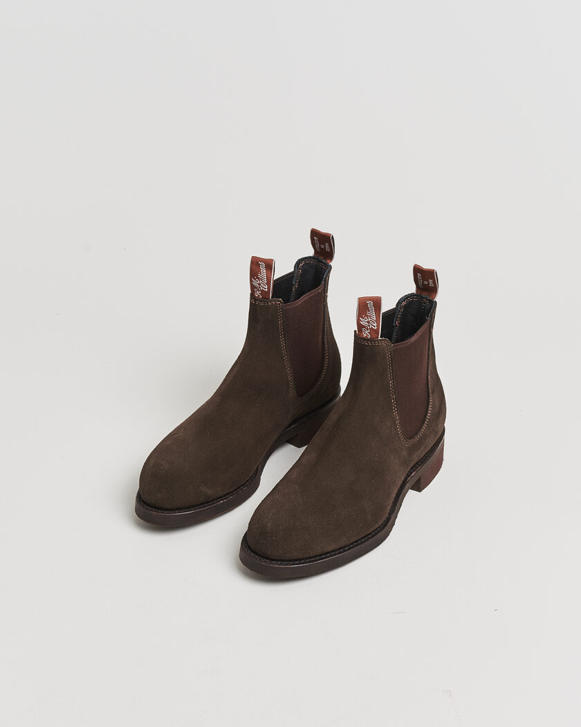 Pre-owned R.M.Williams Gardener G Boot Chocolate Suede UK7 - EU41 – Ruskea