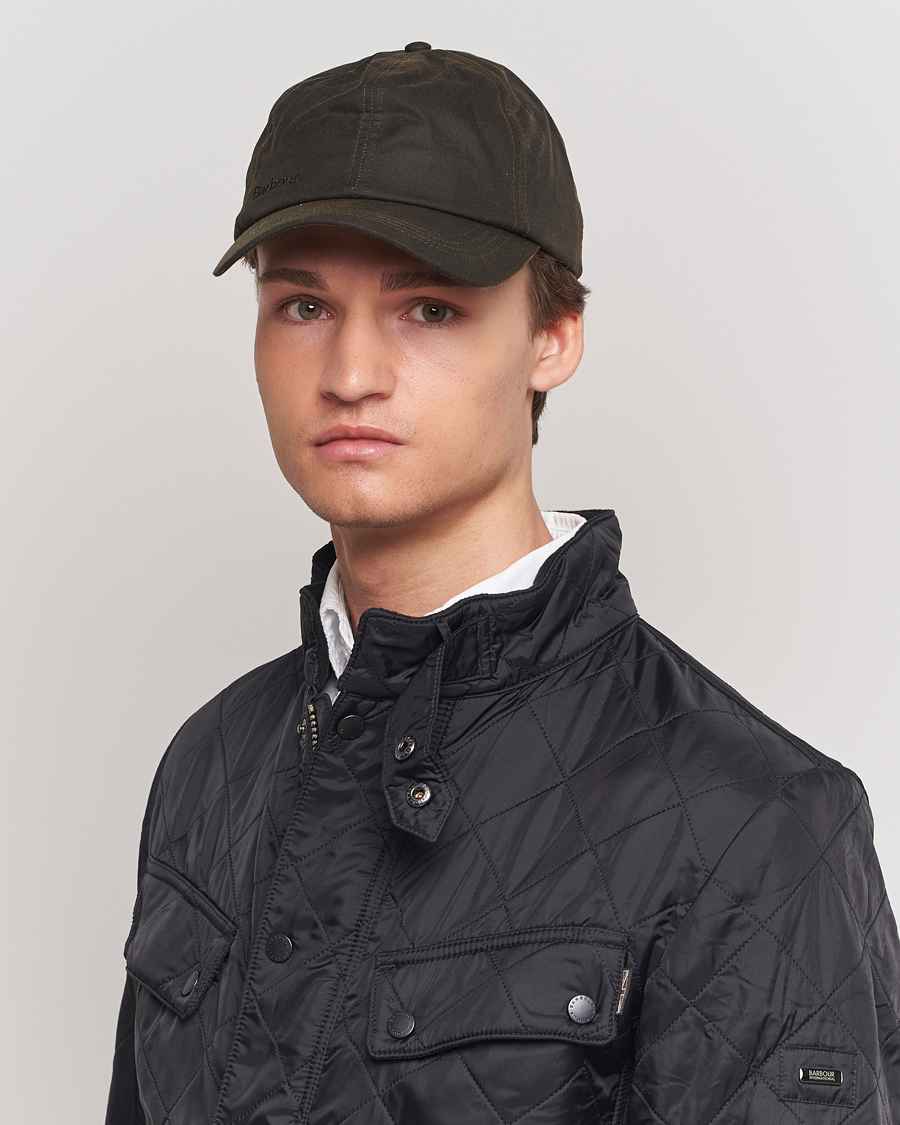 Mies | Lippalakit | Barbour Lifestyle | Wax Sports Cap Olive