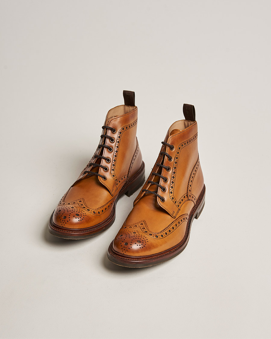 Mies | Kengät | Loake 1880 | Bedale Boot Tan Burnished Calf