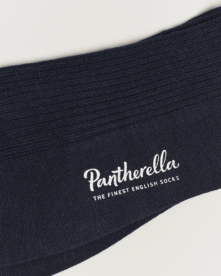 Mies | Pantherella | Pantherella | Naish Long Merino/Nylon Sock Navy