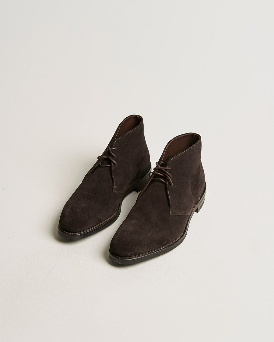 Mies | Chukka-kengät | Loake 1880 | Pimlico Chukka Boot Dark Brown Suede