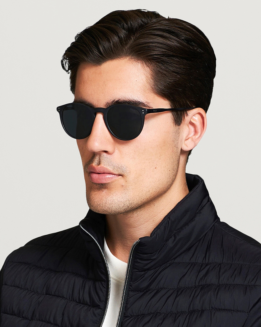 Mies | Asusteet | Polo Ralph Lauren | 0PH4110 Round Sunglasses Matte Black