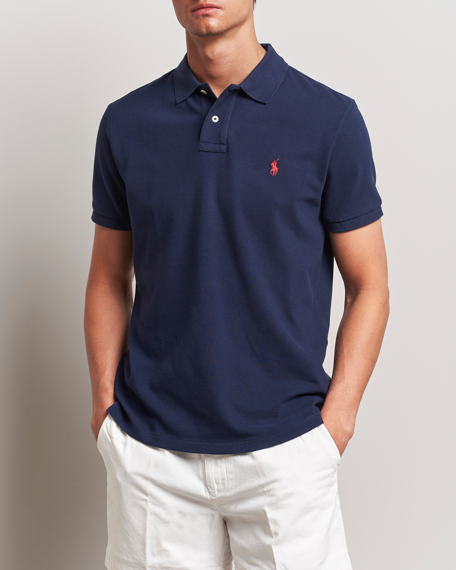 Mies | Only Polo | Polo Ralph Lauren | Custom Slim Fit Polo Newport Navy