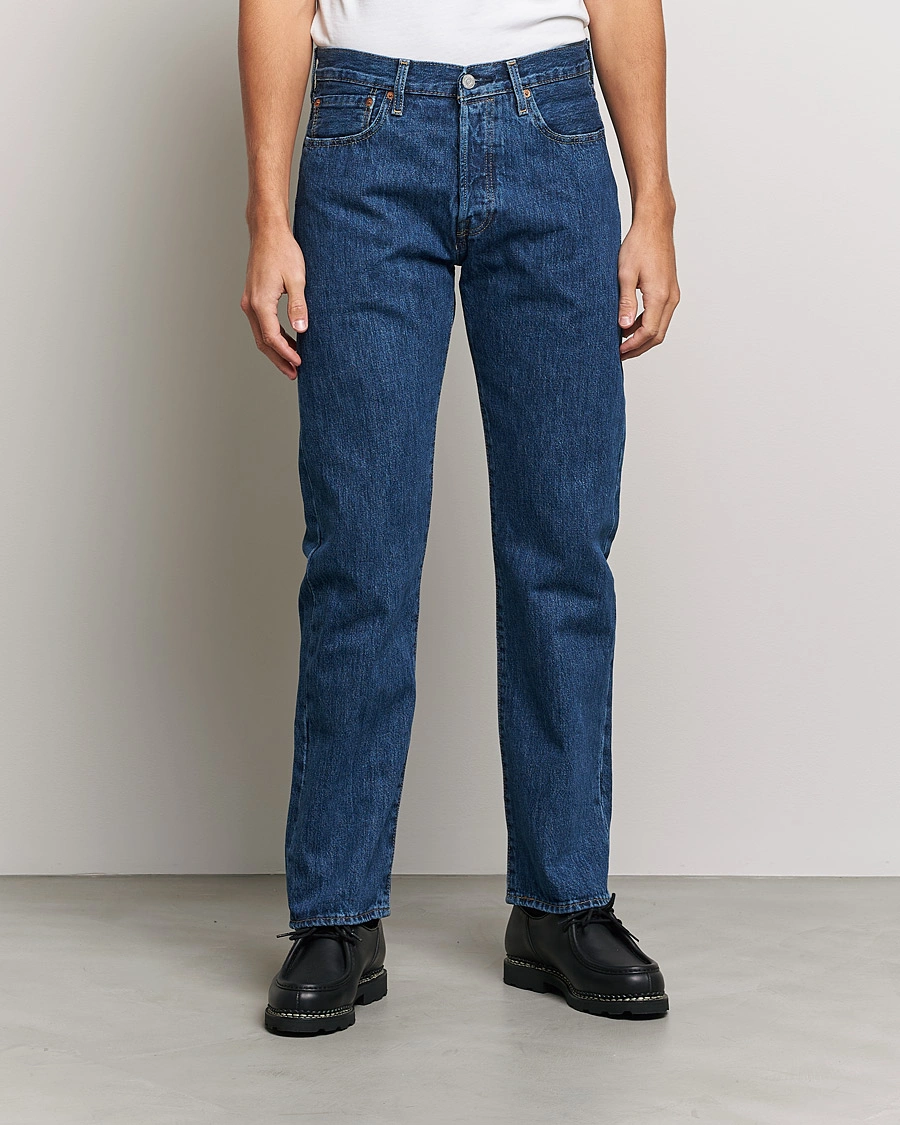 Mies | Siniset farkut | Levi\'s | 501 Original Fit Jeans Stonewash
