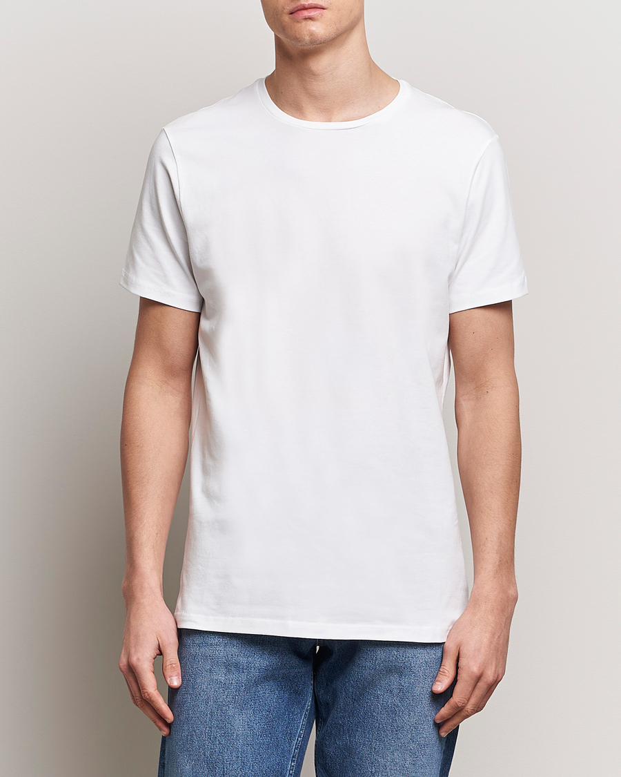 Mies |  | Bread & Boxers | 2-Pack Crew Neck Tee White