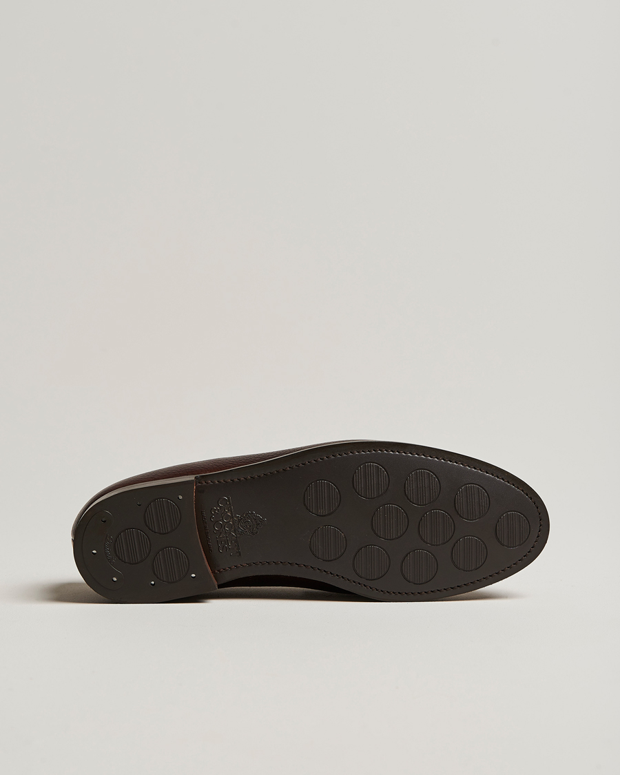 Mies | Loaferit | Crockett & Jones | Boston City Sole Dark Brown Calf