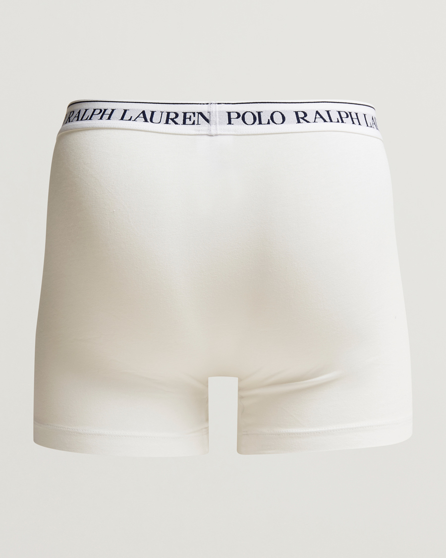 Mies | Alushousut | Polo Ralph Lauren | 3-Pack Stretch Boxer Brief White