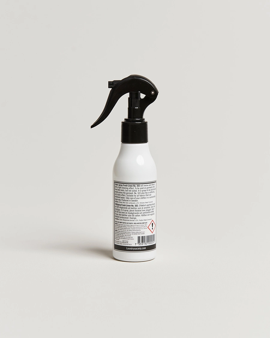Mies | Pesuaineet ja Tuoksusuihkeet | Laundry Society | Softening & Antistatic Wash Spray No 503
