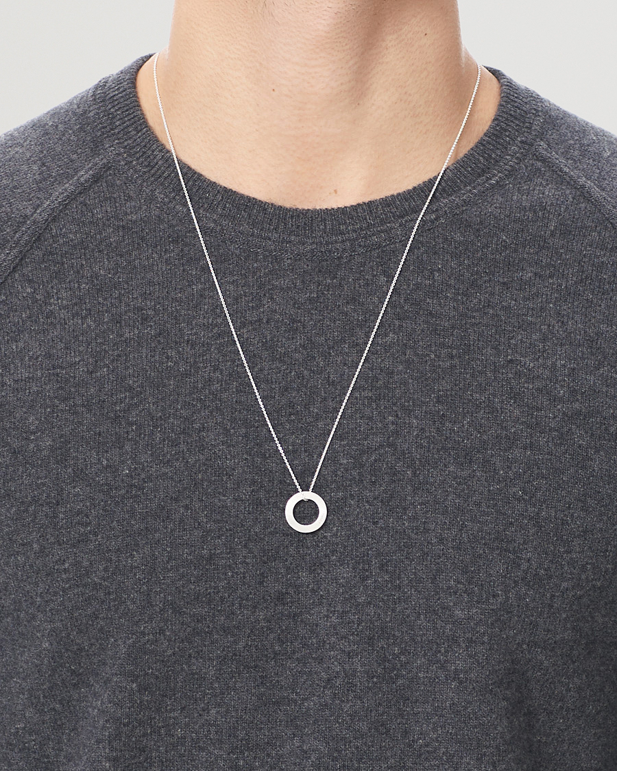 Mies | Kaulakorut | LE GRAMME | Circle Necklace Le 2.5  Sterling Silver