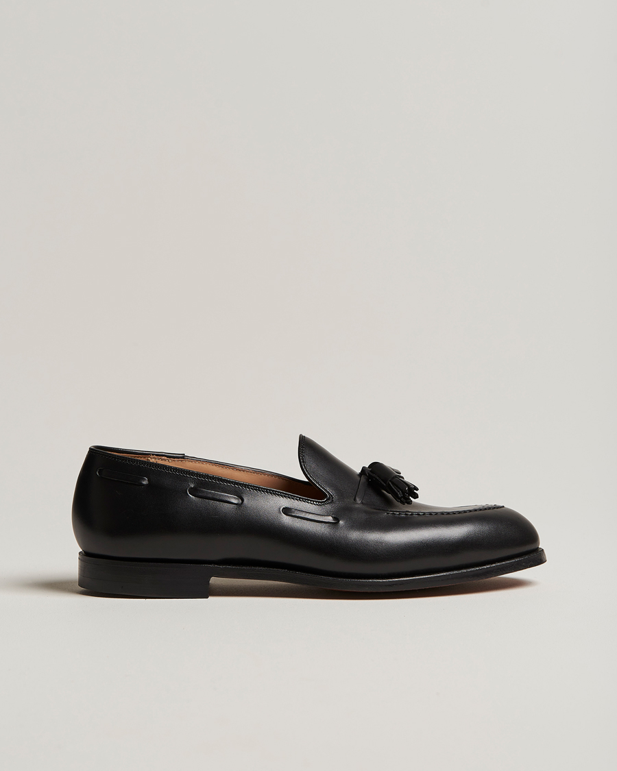 Mies | Loaferit | Crockett & Jones | Cavendish 2 Tassel Loafer Black Calf