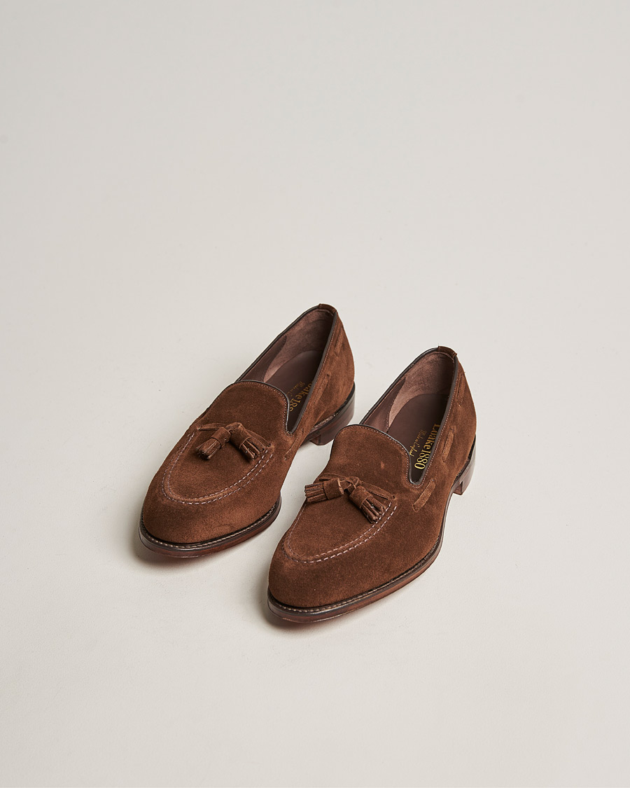 Mies |  | Loake 1880 | Russell Tassel Loafer Polo Oiled Suede