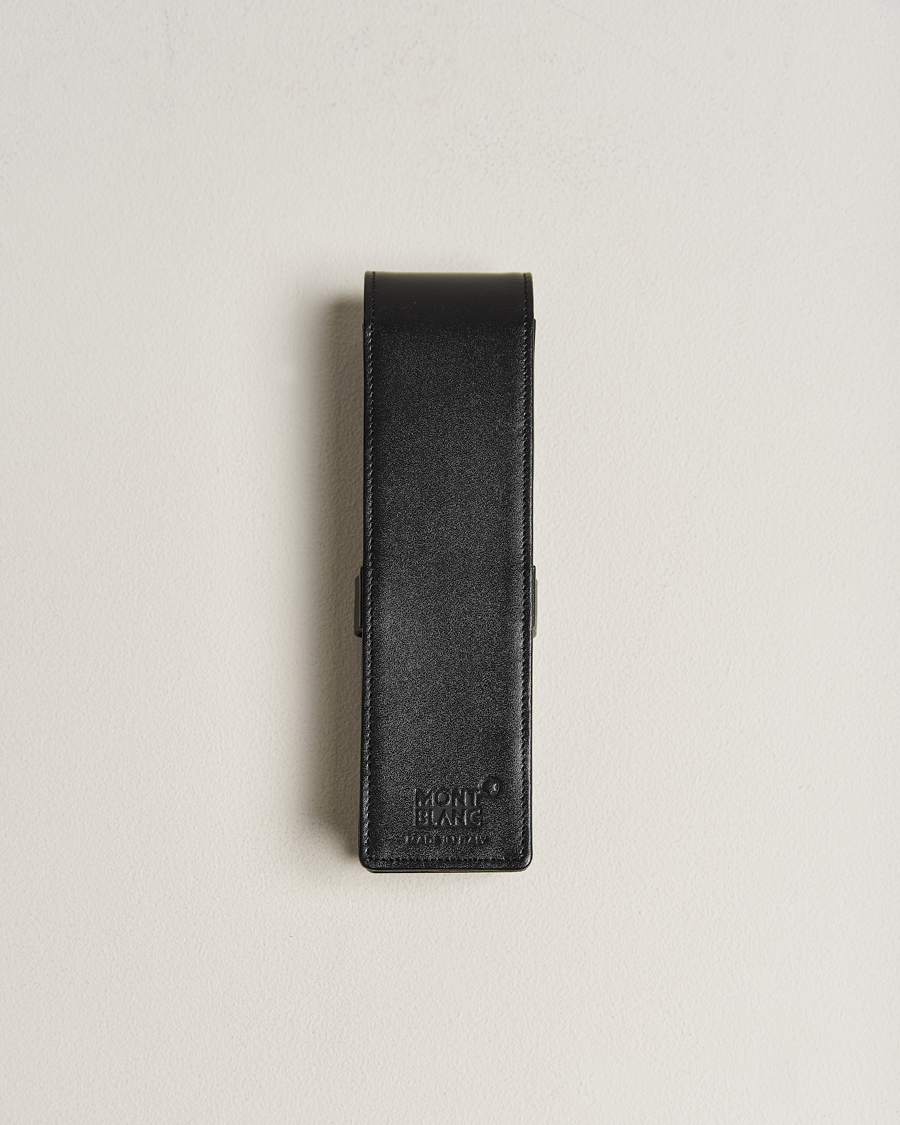 Mies | Montblanc | Montblanc | Meisterstück 2 Pen Pouch Clasp Black
