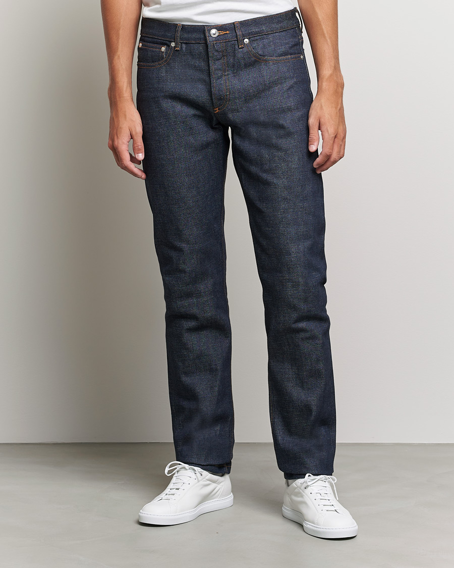 Mies | Farkut | A.P.C. | Petit Standard Jeans Dark Indigo