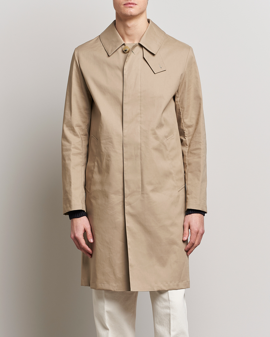 Mies | Formal Wear | Mackintosh | Manchester Car Coat Fawn