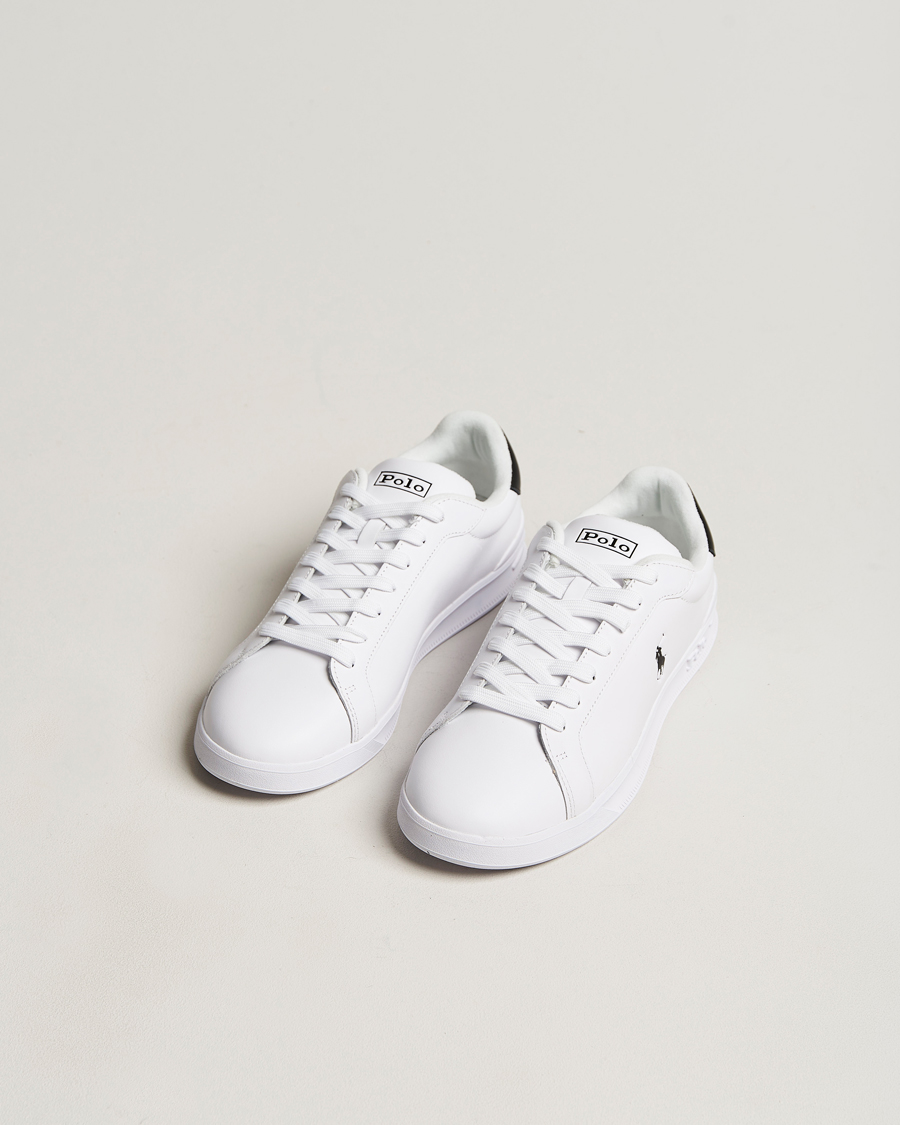 Mies | Valkoiset tennarit | Polo Ralph Lauren | Heritage Court Sneaker White/Black