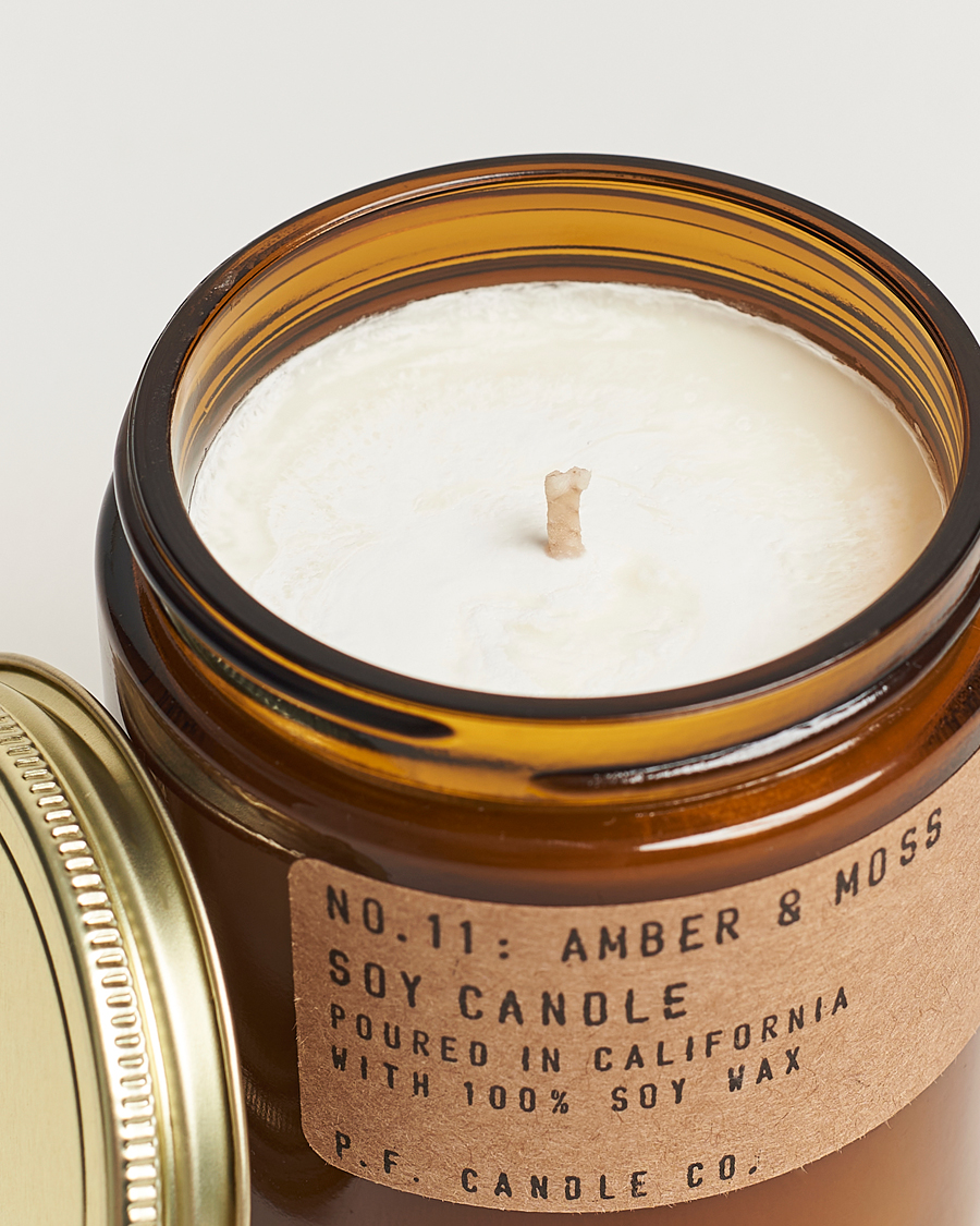 Mies | P.F. Candle Co. | P.F. Candle Co. | Soy Candle No. 11 Amber & Moss 204g