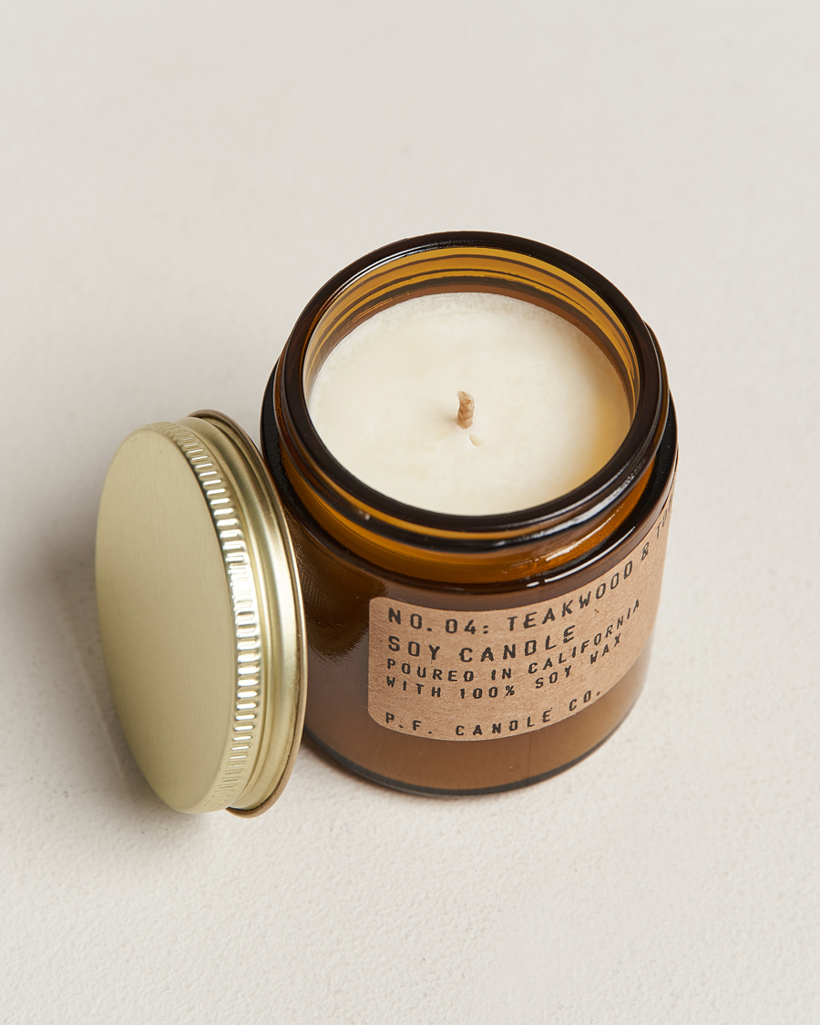 Mies | Tuoksukynttilät | P.F. Candle Co. | Soy Candle No. 4 Teakwood & Tobacco 99g