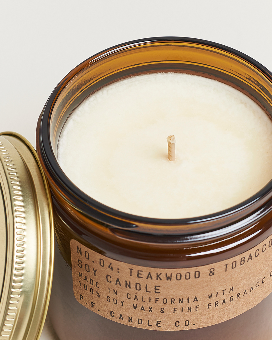Mies | P.F. Candle Co. | P.F. Candle Co. | Soy Candle No. 4 Teakwood & Tobacco 354g