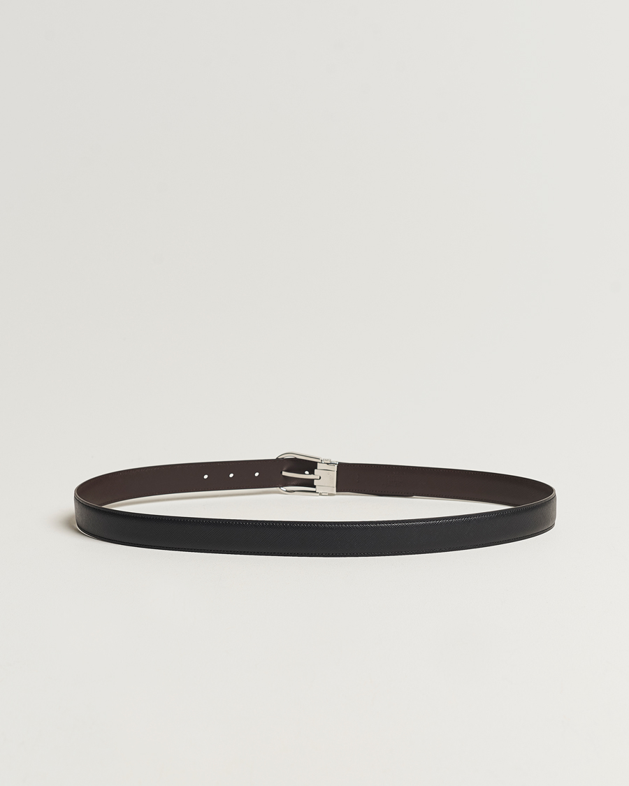 Mies | Asusteet | Montblanc | Reversible Saffiano Leather 30mm Belt Black/Brown