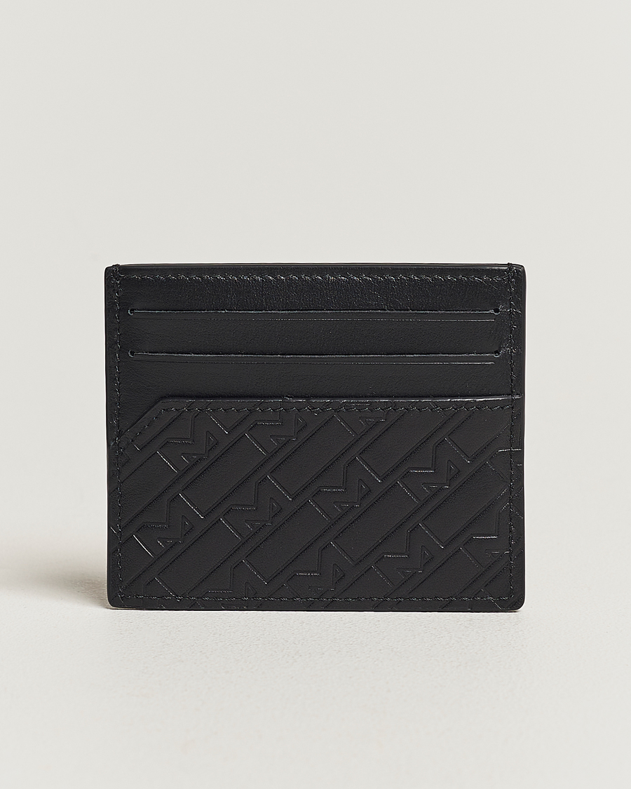 Mies |  | Montblanc | M Gram Card Holder 6cc Black Leather