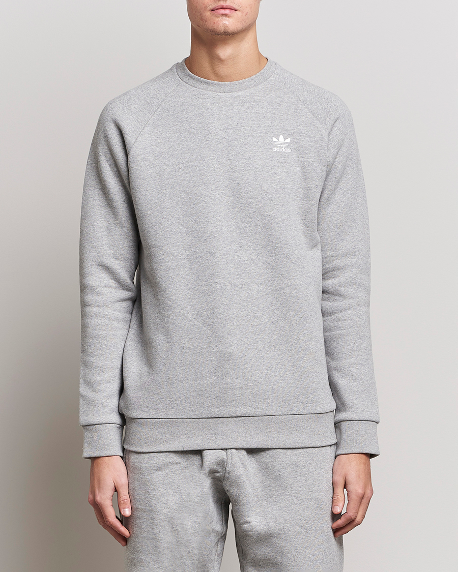 Mies | Vaatteet | adidas Originals | Essential Trefoil Sweatshirt Grey
