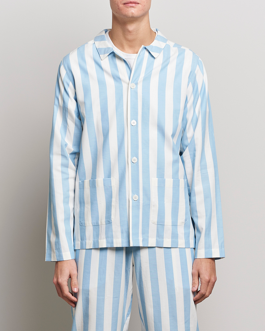 Mies | Kanta-asiakastarjous | Nufferton | Uno Striped Pyjama Set Blue/White