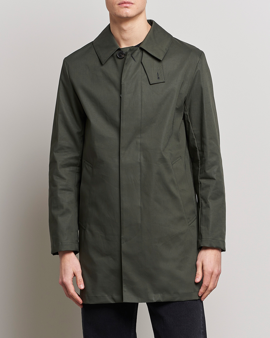 Mies | Formal Wear | Mackintosh | Cambridge Car Coat Bottle Green