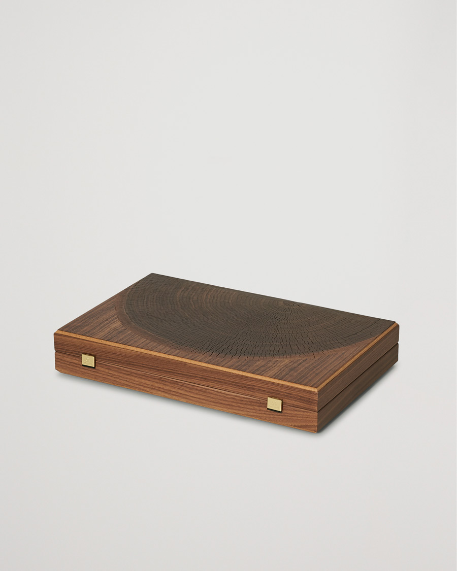 Mies | Manopoulos | Manopoulos | Walnut Natural Tree Large Backgammon