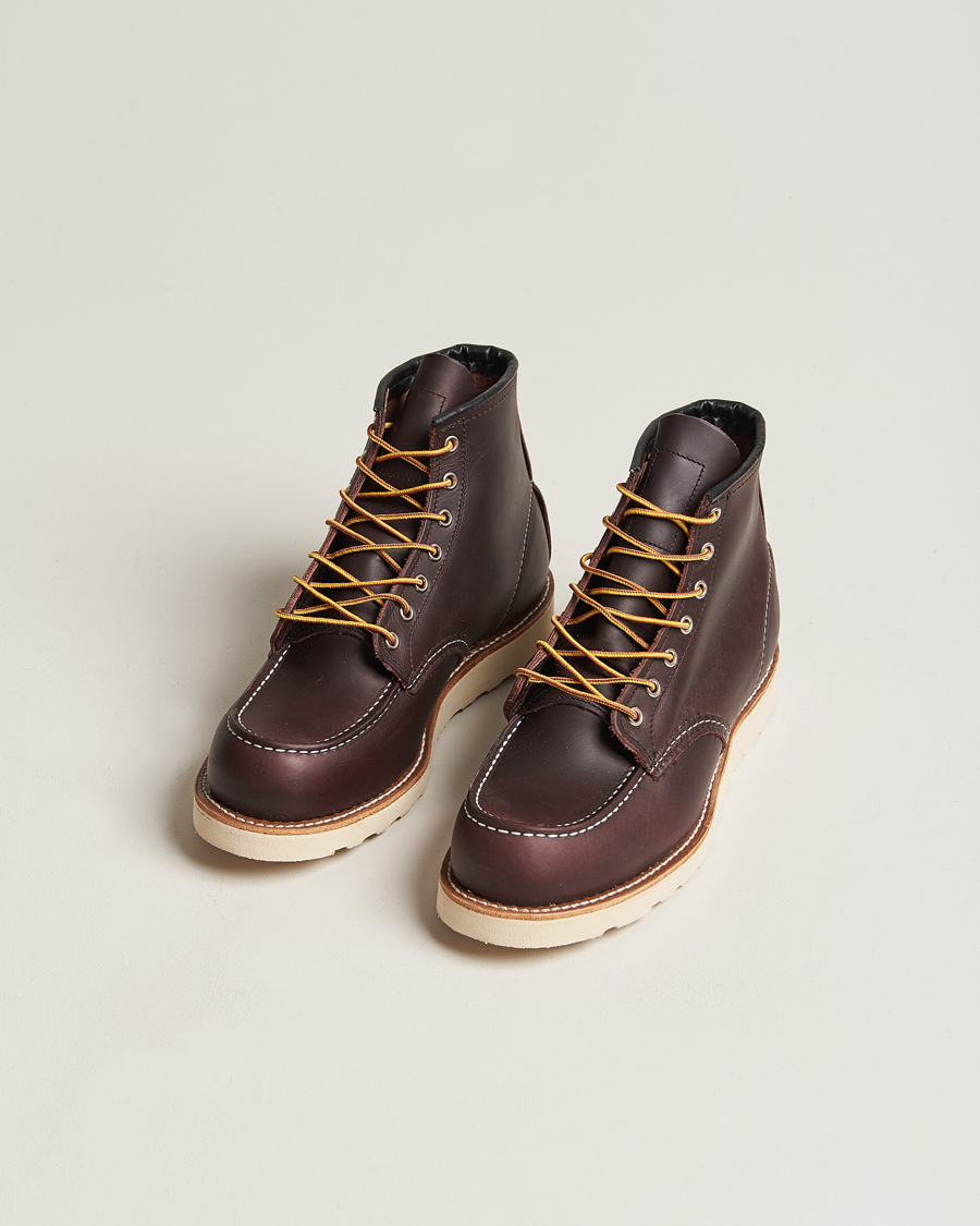 Mies | Red Wing Shoes | Red Wing Shoes | Moc Toe Boot Black Cherry Excalibur Leather