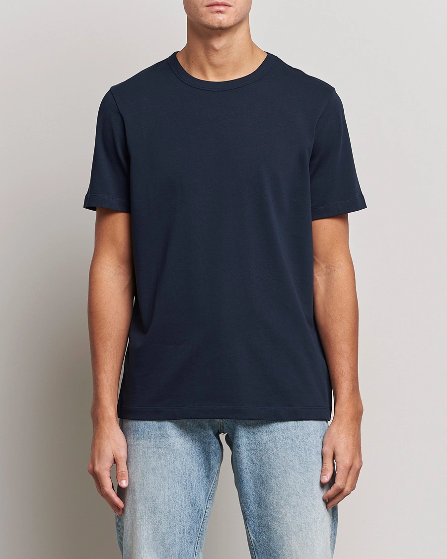 Mies | Lyhythihaiset t-paidat | A Day\'s March | Heavy Tee Navy