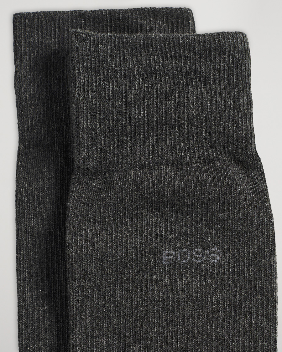 Mies | Business & Beyond | BOSS BLACK | 2-Pack RS Uni Socks Grey