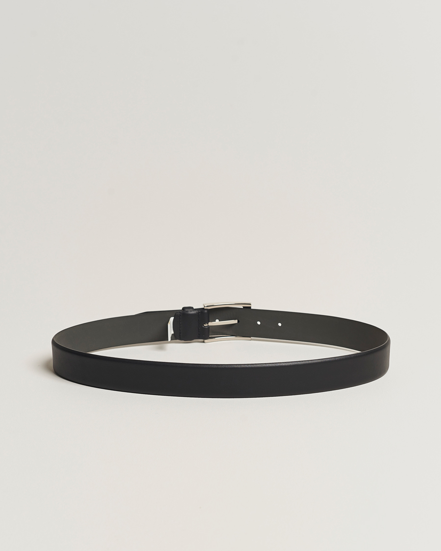 Mies | Asusteet | BOSS BLACK | Barnabie Leather Belt 3,5 cm Black