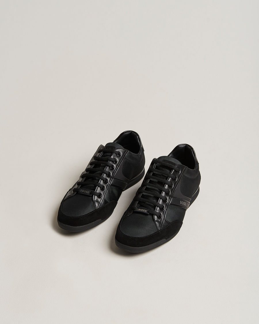 Mies | Tennarit | BOSS GREEN | Saturn Low Sneaker Black