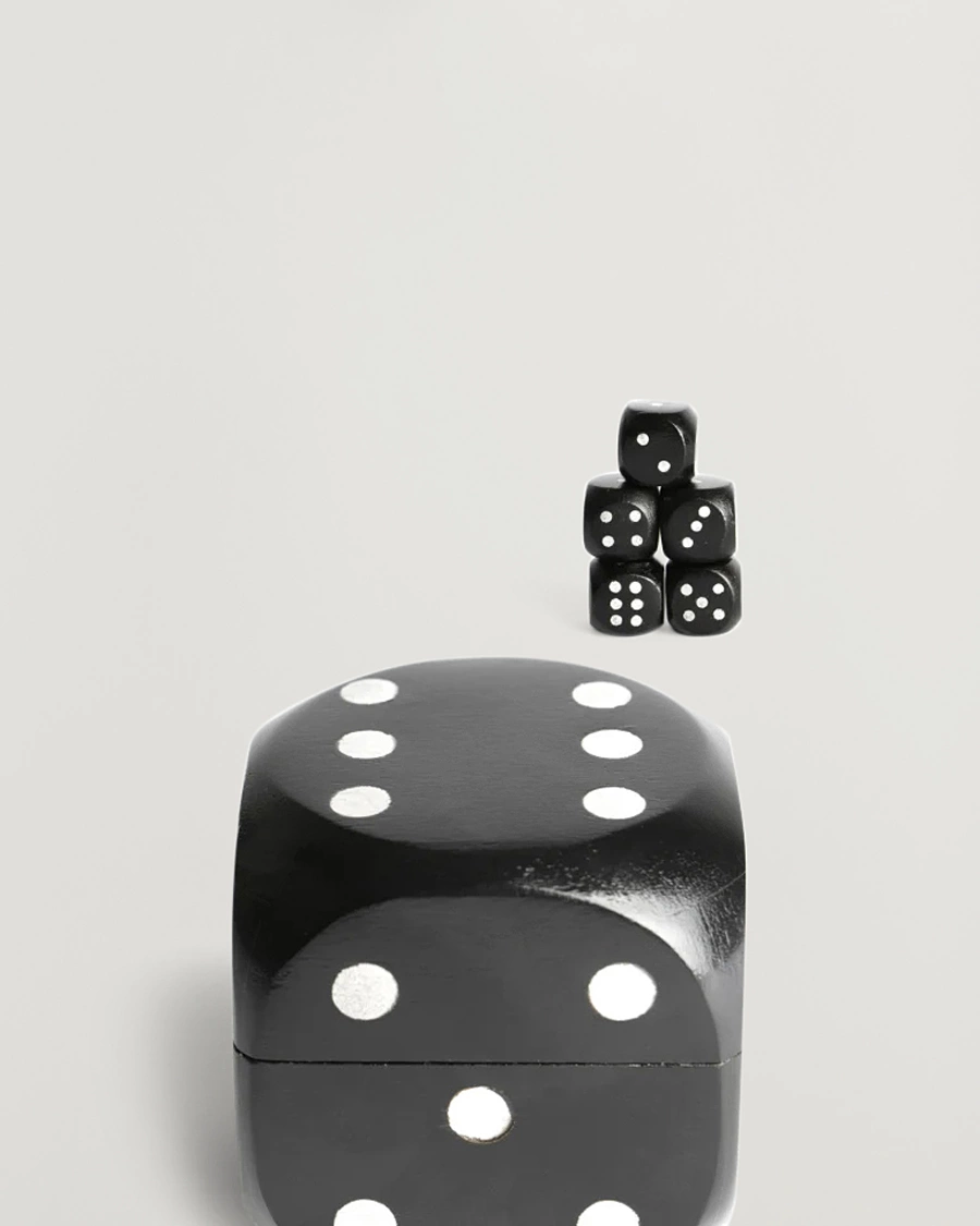 Mies |  | Authentic Models | Wooden Dice Box Black