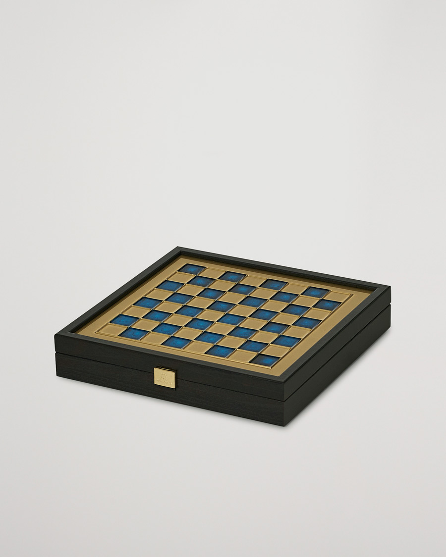 Mies |  | Manopoulos | Greek Roman Period Chess Set Blue