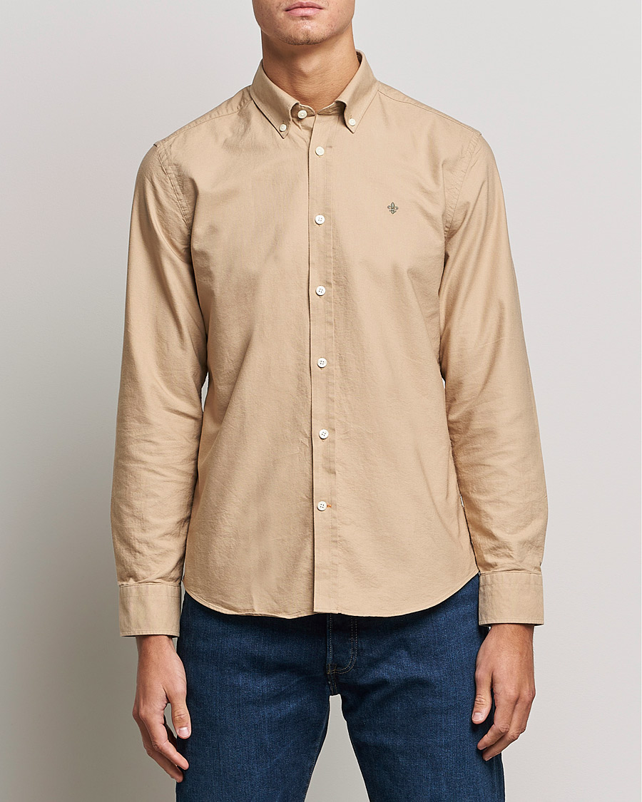 Mies |  | Morris | Douglas Oxford Shirt Khaki
