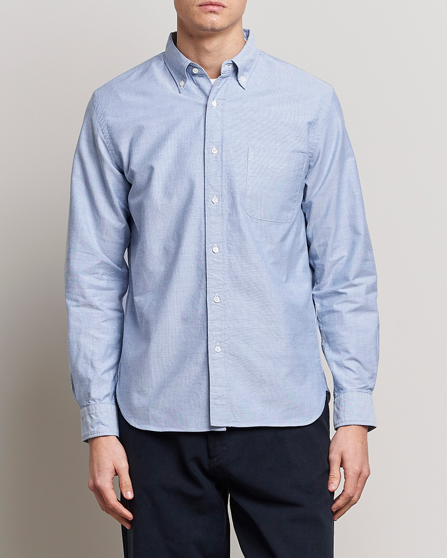 Mies | Vaatteet | BEAMS PLUS | Oxford Button Down Shirt Light Blue