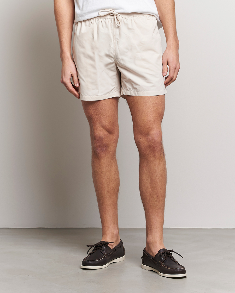 Mies |  | Colorful Standard | Classic Organic Swim Shorts Ivory White