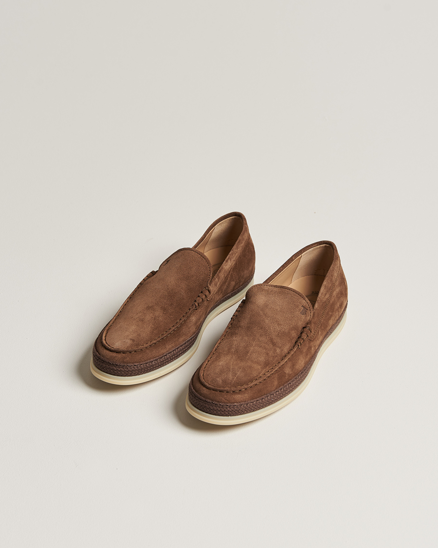 Mies | Tod's | Tod's | Raffia Loafer Brown Suede
