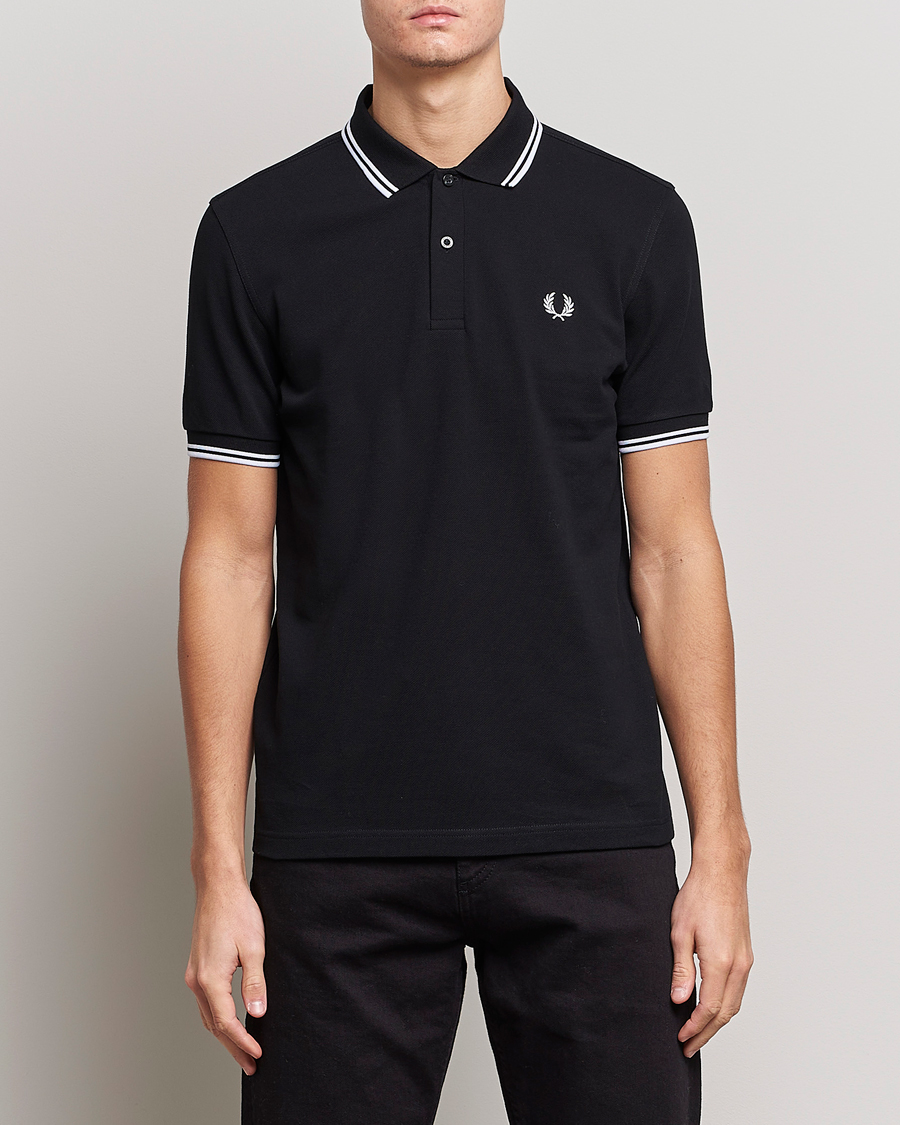 Mies | Vaatteet | Fred Perry | Twin Tipped Polo Shirt Black