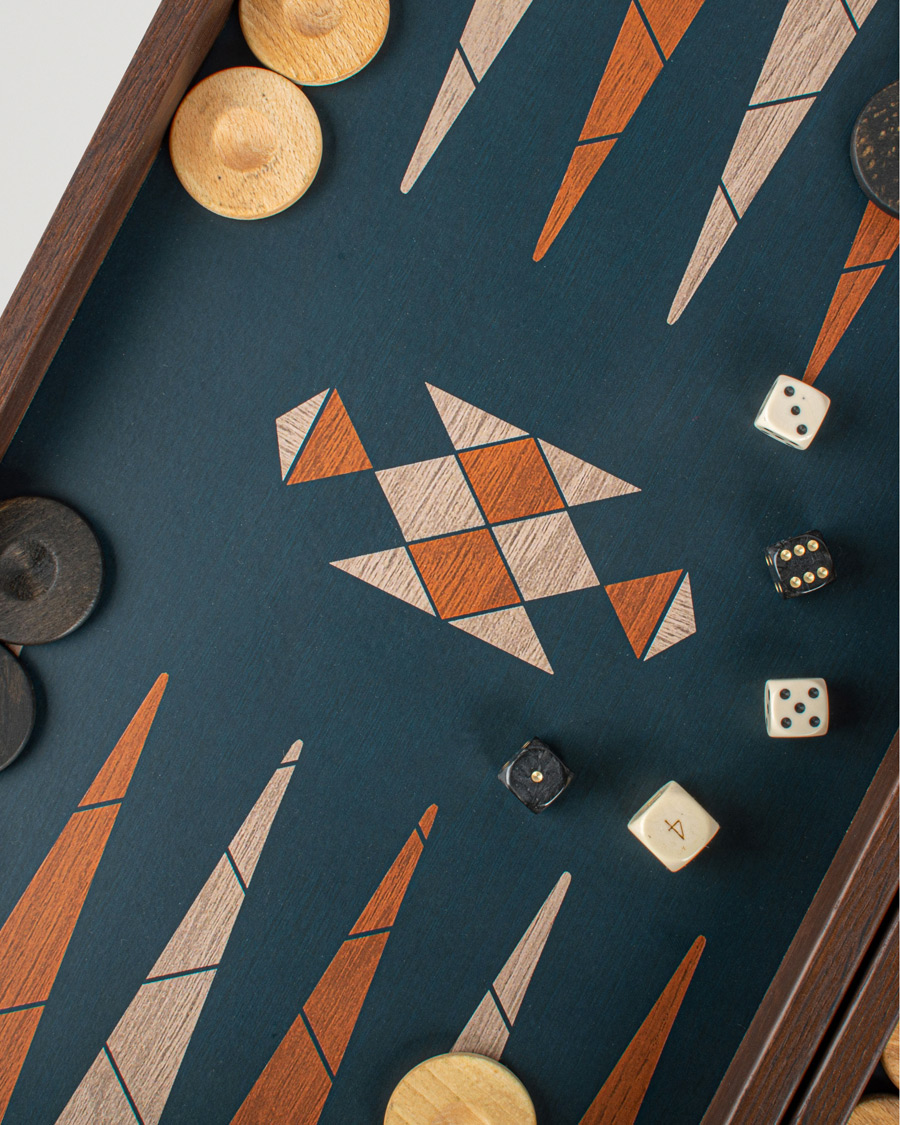 Mies |  | Manopoulos | Wooden Creative Boho Chic Backgammon 