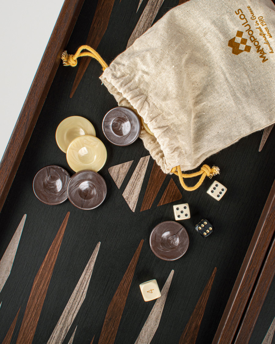 Mies | Kotona viihtyvälle | Manopoulos | Wooden Creative Minimalistic Backgammon 