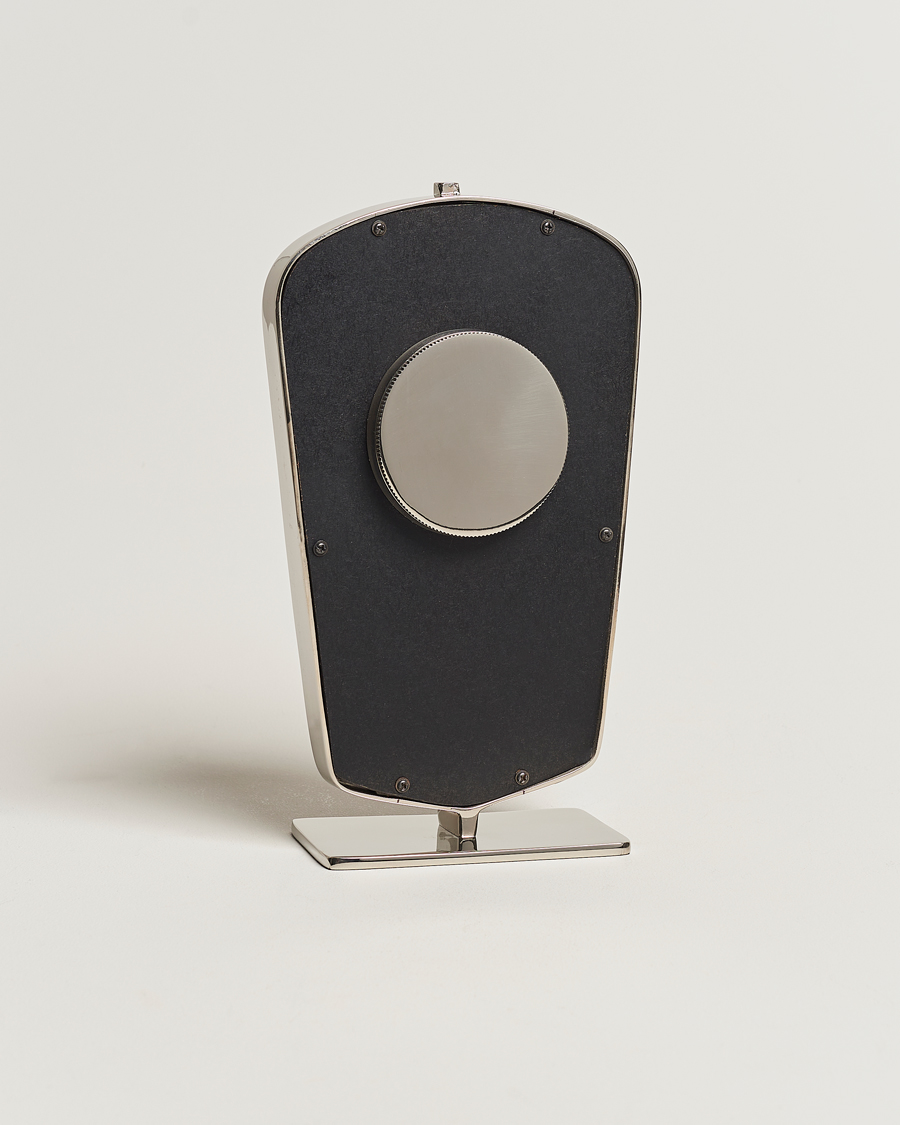Mies | Kotiin | Authentic Models | Art Deco Desk Clock Silver